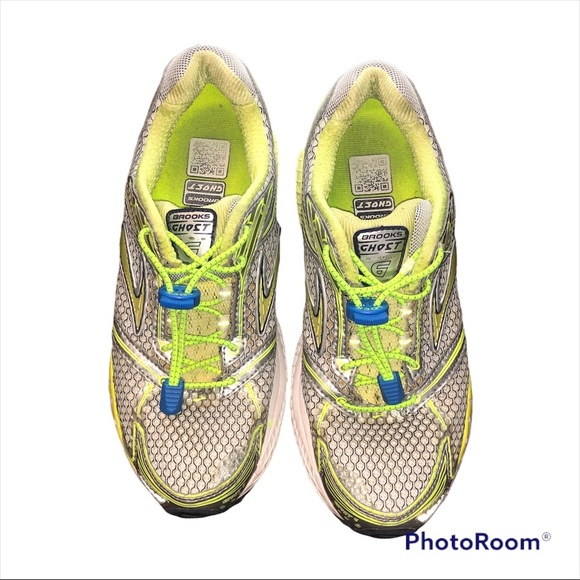 BROOKS GHOST 6 DNA MOGO Women’s Running Shoe Green Gray size 8 - Picture 3 of 7